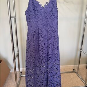 ASTR Lace Midi Dress